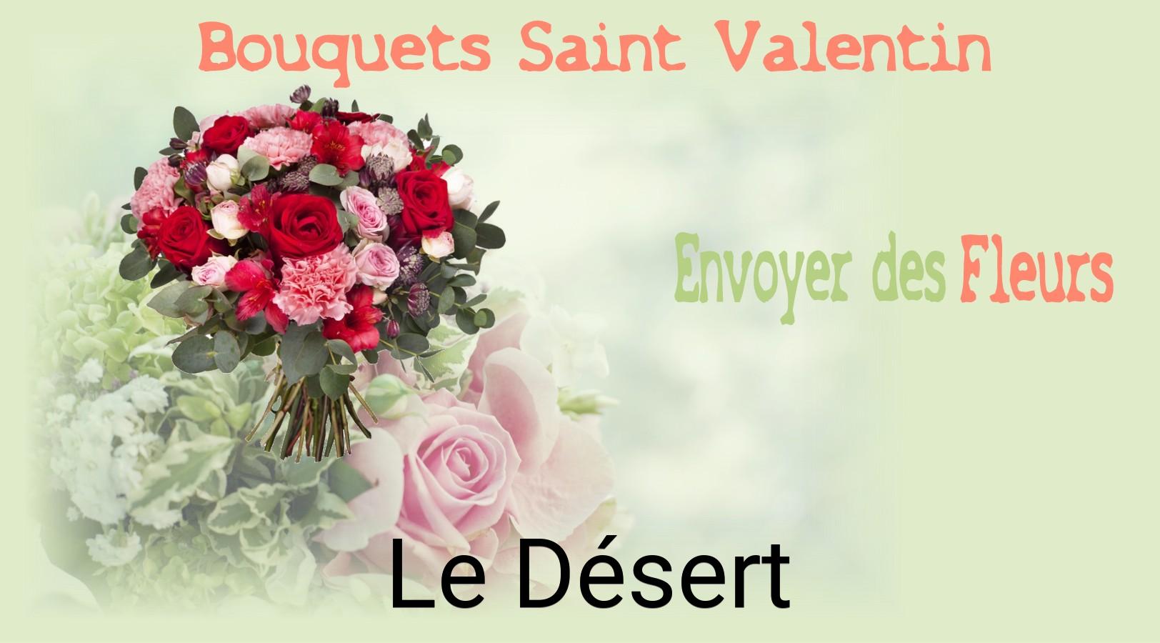 Roses de Saint-Valentin livrées à Le Désert